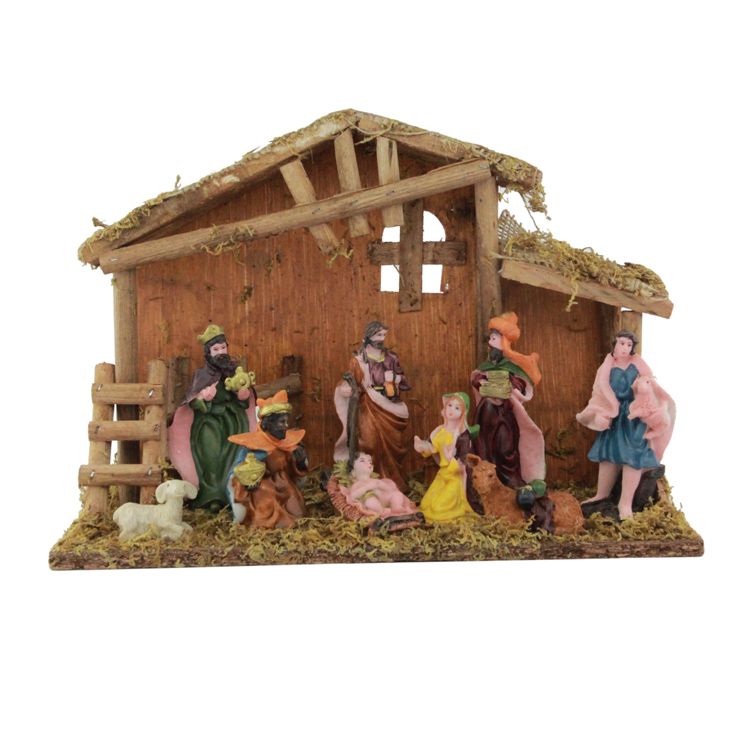 Manger set home Christmas decoration gift set thumbnail