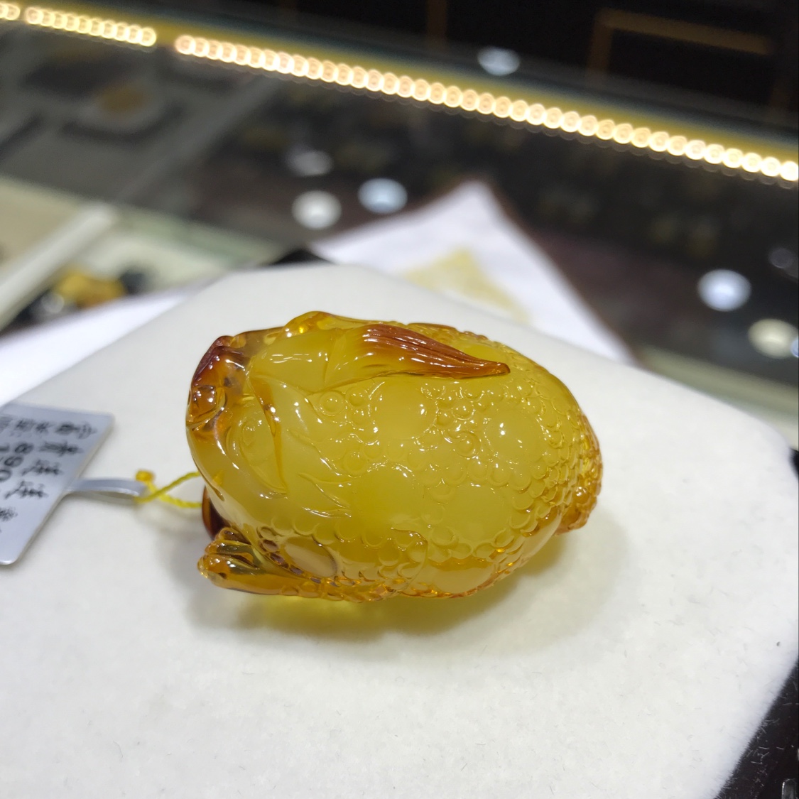 （天然居珠宝）富贵连连蜜蜡吊坠产品图