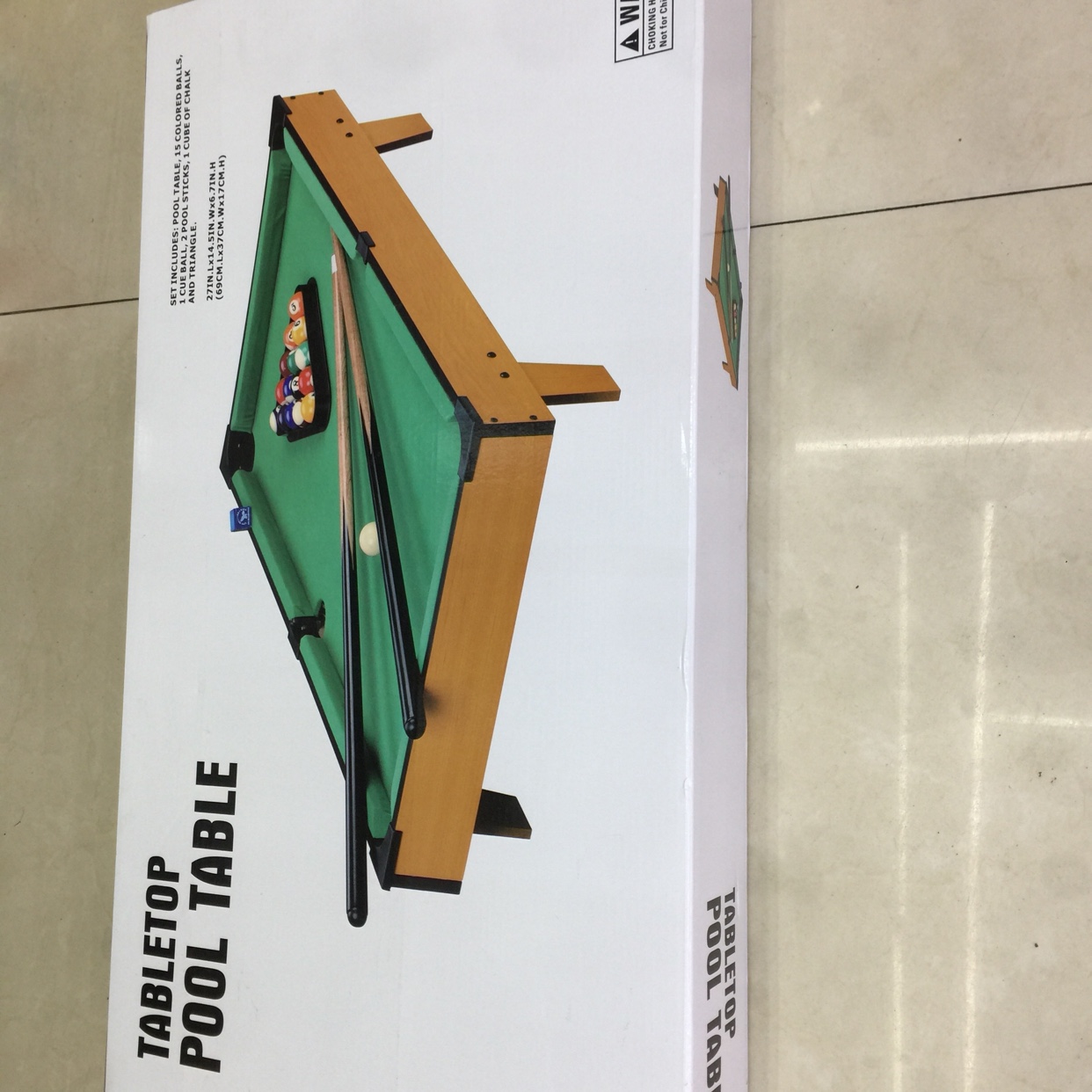 大号桌子台球69Cm*36CM*17CM
