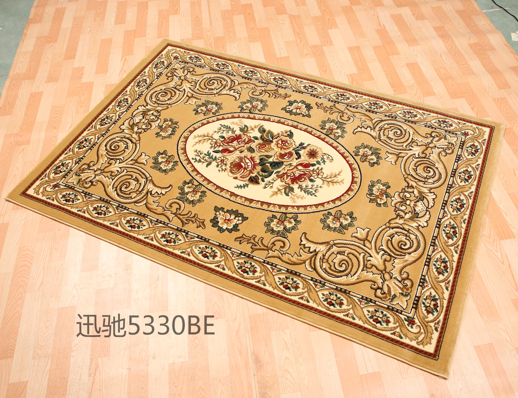 European-style carpet, coffee table carpet for living room, modern and simple Chinese-style carpet for home use, bedside carpet for bedroom, washable detail image 2
