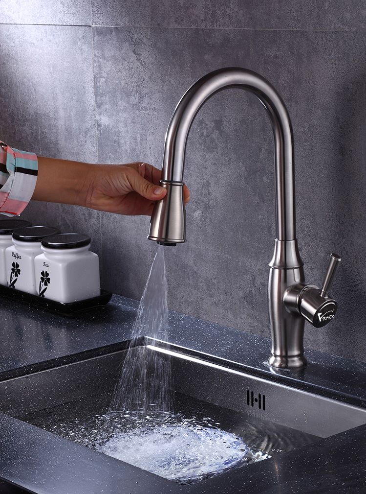 FIRMER YLN1874 new pull-out kitchen faucet, sink faucet, cold and hot water kitchen faucet undefined