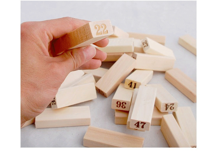 厂家现货供应木制玩具54片小号数字层层叠叠叠高趣味木制详情图11