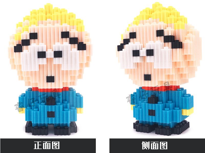 微型钻石小颗粒拼积木