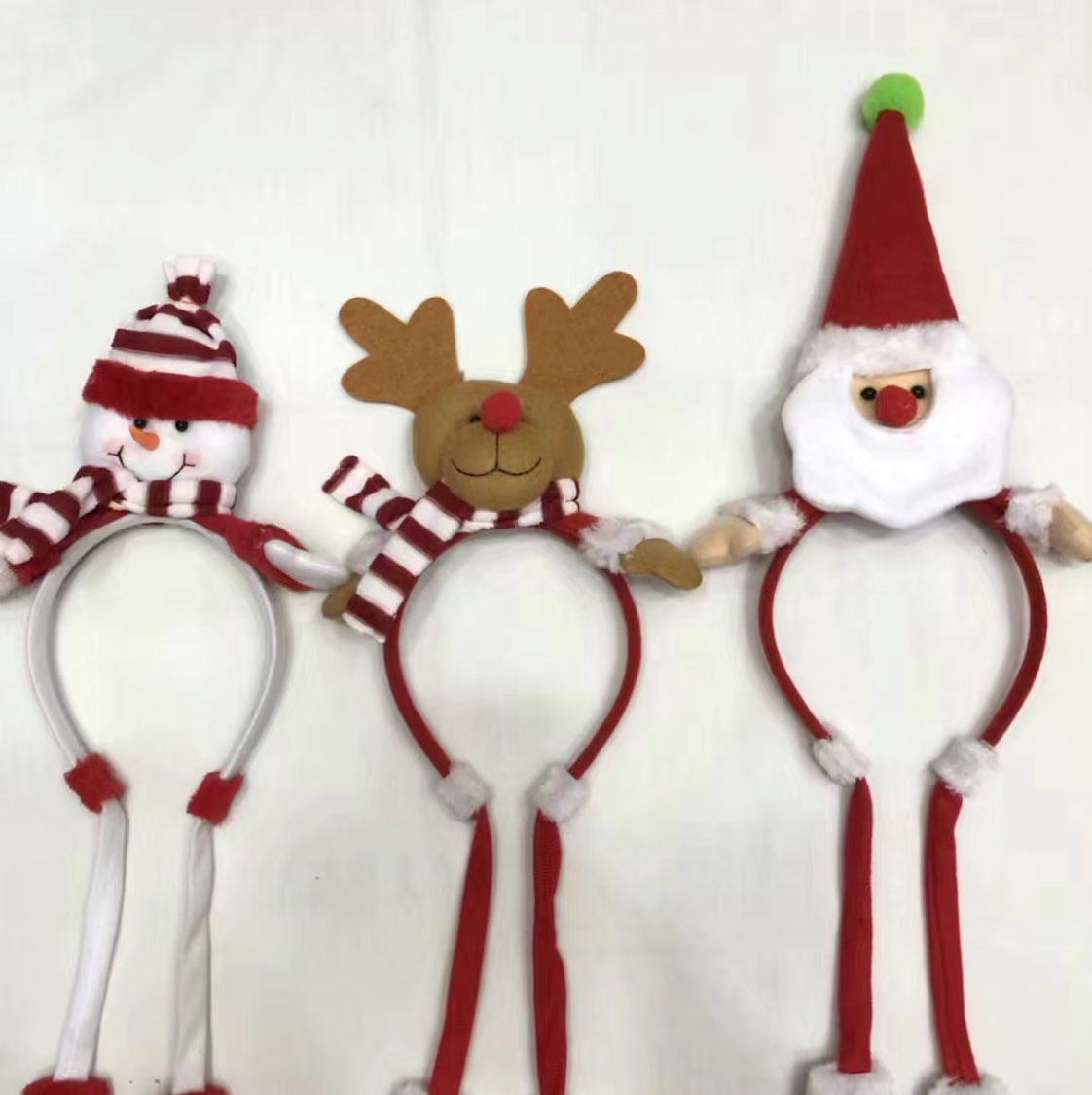Christmas hair decorations Christmas doll headdress Santa Claus headdress hair band thumbnail