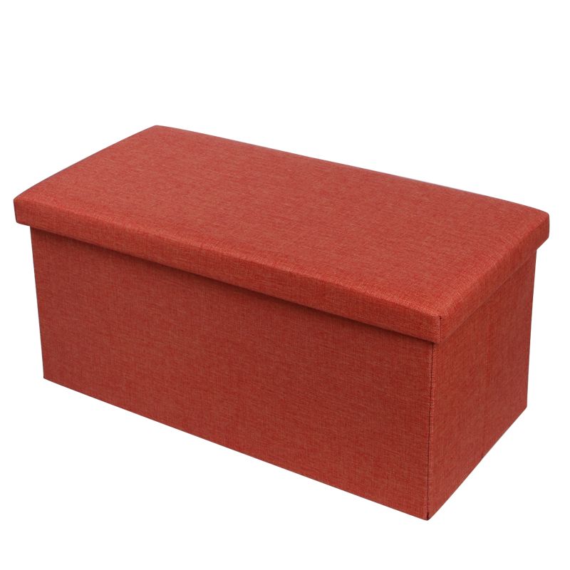 Cotton linen storage stool Foldable multi-functional storage stool toy storage stool Household shoe change stool 60