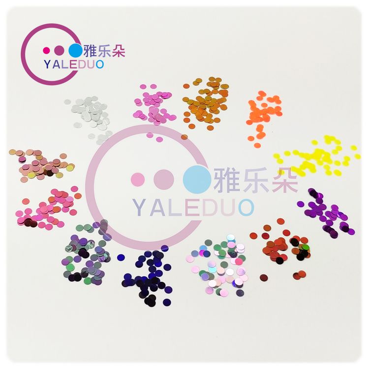 3mm ultra-thin small round sequin nail stickers, nail art accessories, diy material package, eye makeup, phone case, resin excipients Item Picture