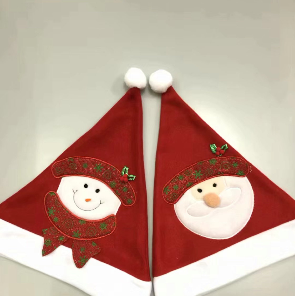 Santa Claus Embroidered hat Santa Claus embroidered hat Santa Claus Snowman Santa Claus hat thumbnail