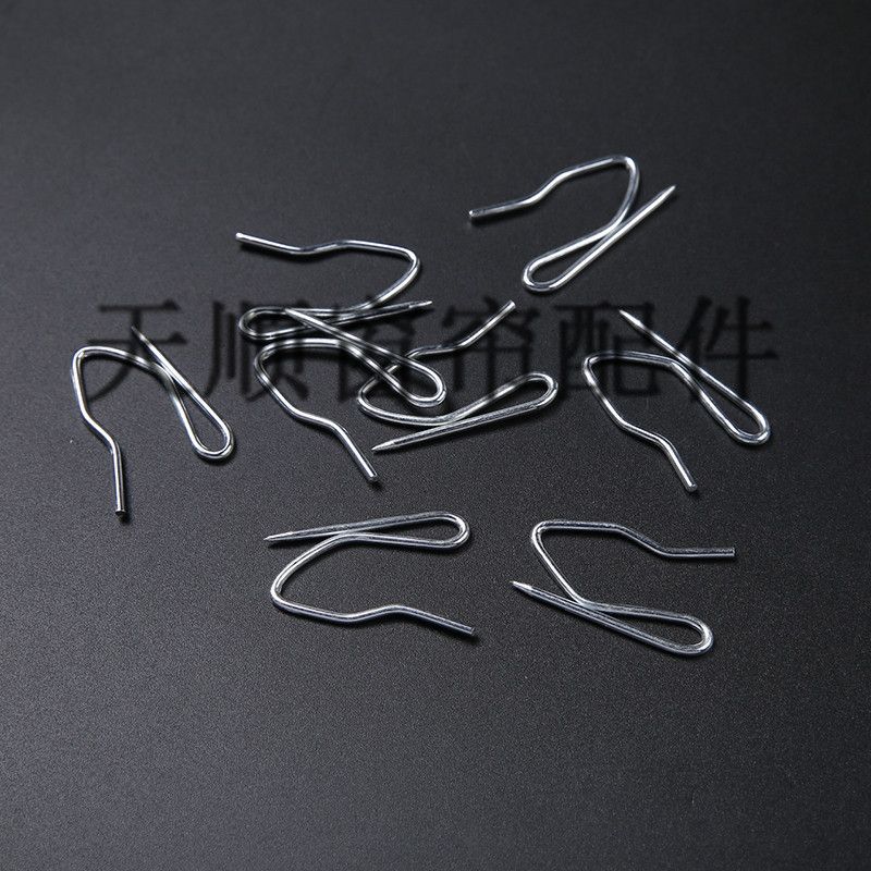 Small and large sharp hooks, stainless steel small and large S hooks, car hooks, fabric hooks, curtain hooks, curtain accessories, free shipping