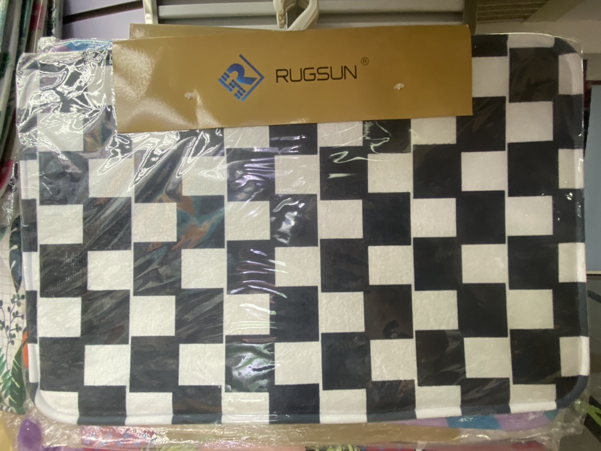 A21.法兰绒防滑吸水地垫