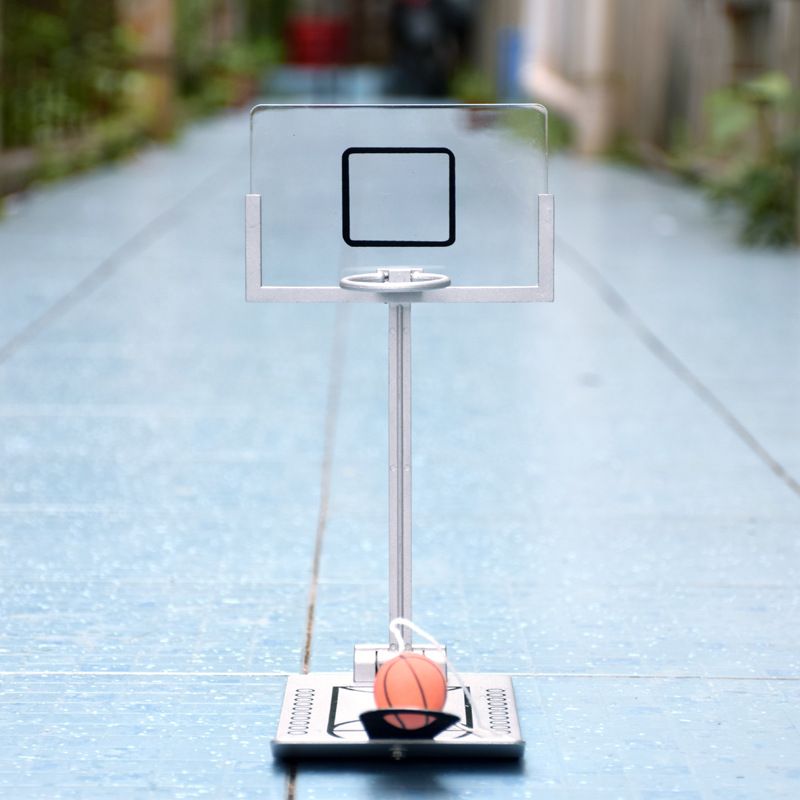Mini desktop folding basketball machine Shooting machine creative desktop miniature stress relief toys for children gift details Picture