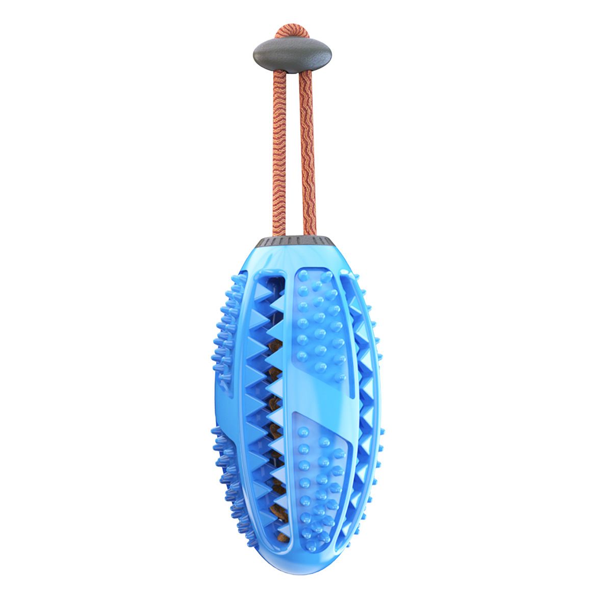 Pet products New Amazon dog toy leaky food device Dog toothbrush rubber ball grinding teeth resistant toy Specification drawing