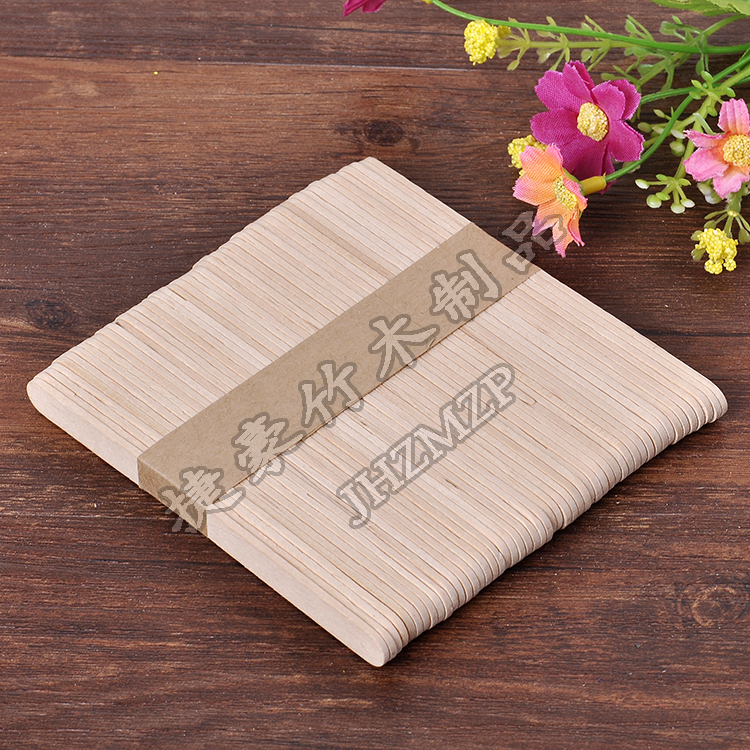 Yiwu Good Goods Jiehao wood-colored ice cream sticks, tongue-pressing sticks, birch counting sticks, accumulation sticks, household and daily use detail image 1