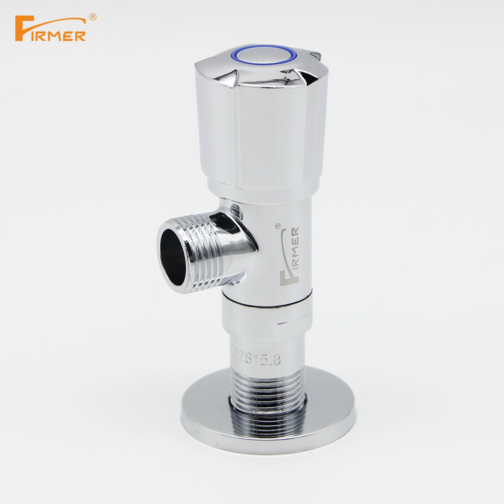 New FIRMER copper rotary Angle valve fast opening slow opening Angle valve full figure