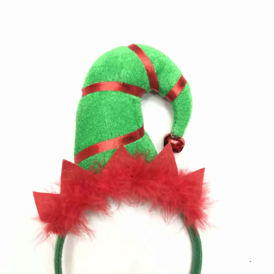 شعر مجسم مجسم مجسم مجوهرات قبعات عيد الميلاد Item Picture