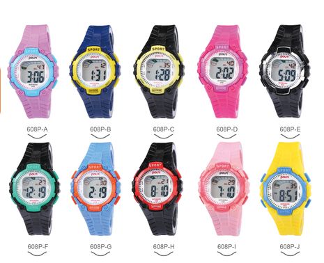 608P waterproof electronic watch sports watch thumbnail