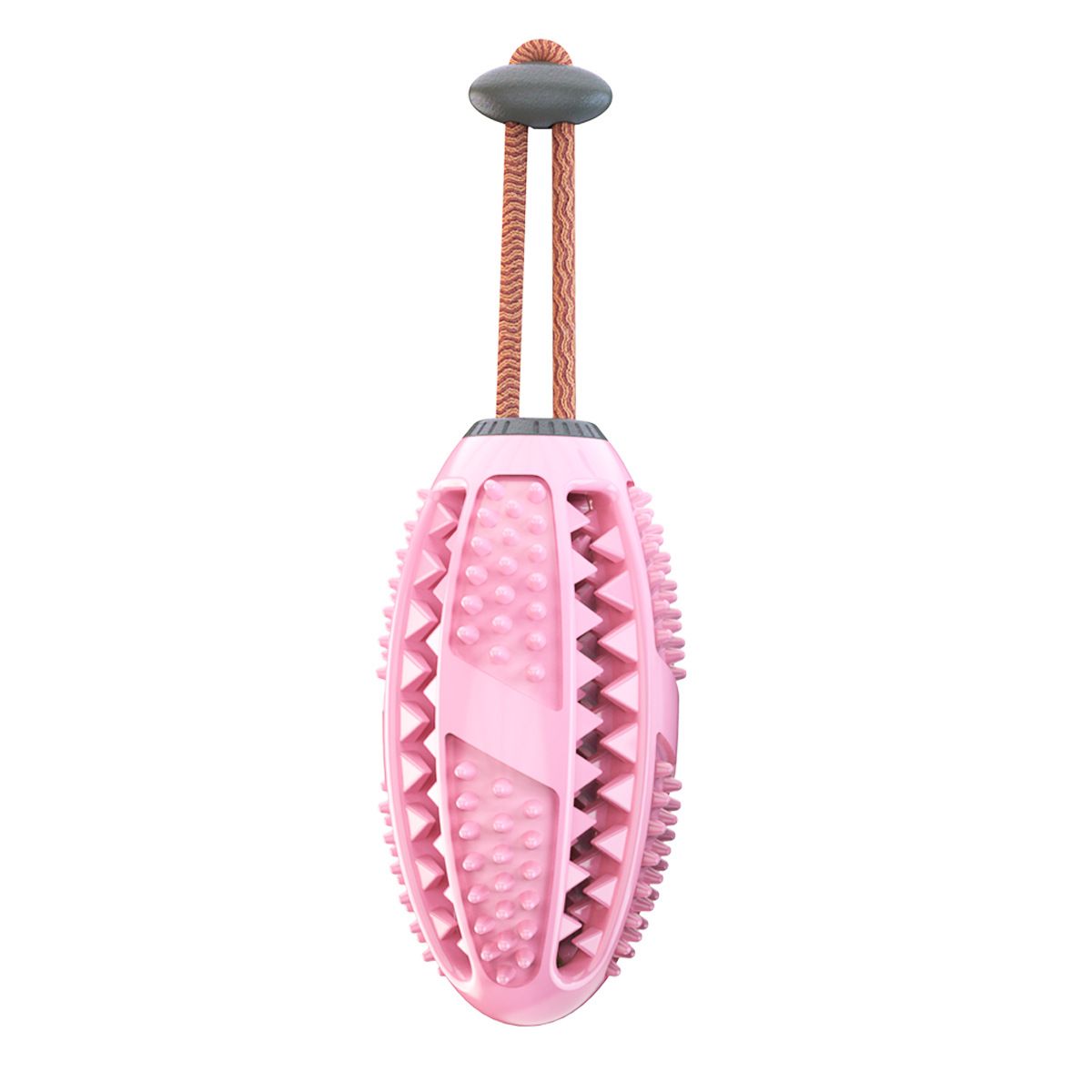 Pet products New Amazon dog toy leaky food device Dog toothbrush rubber ball grinding teeth resistant toy Item Picture