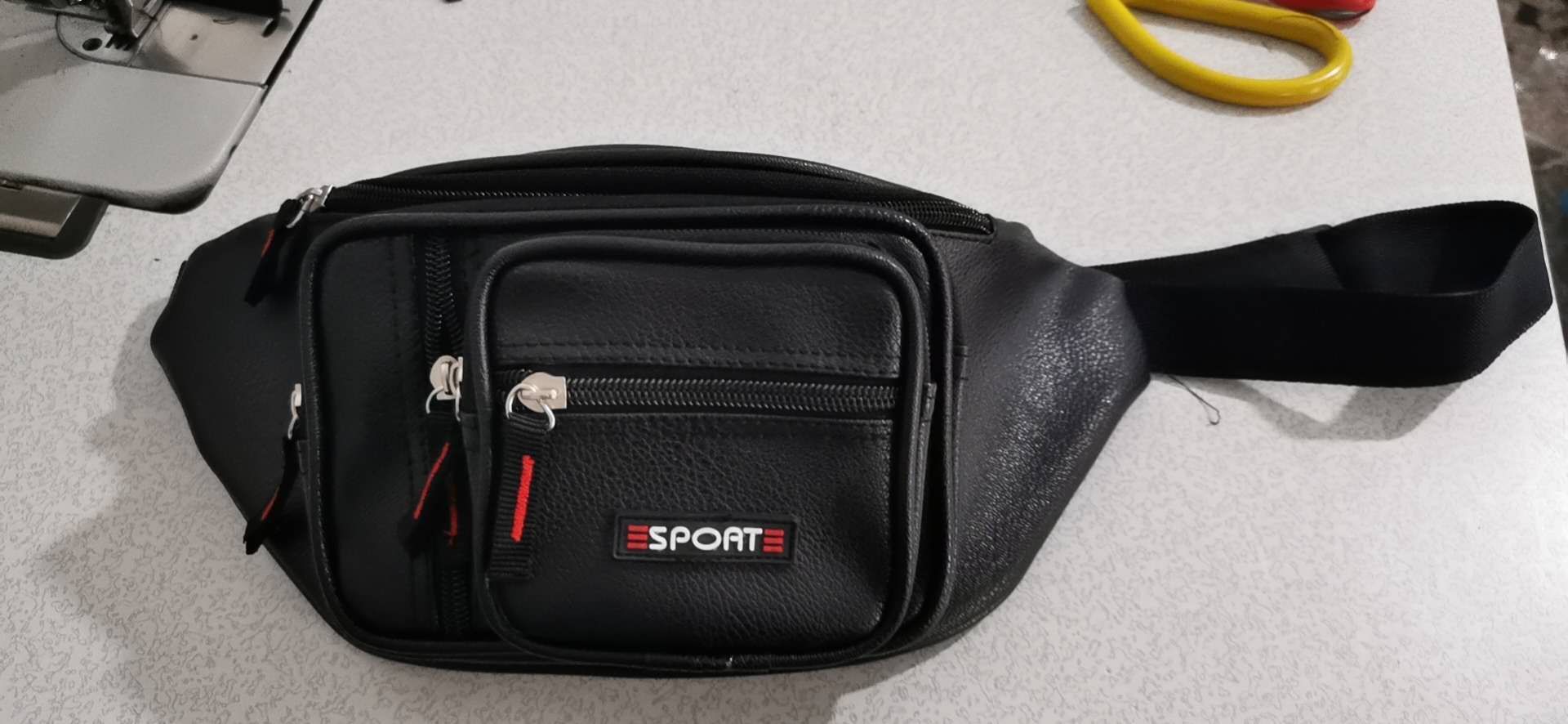 Multi-Layer Pu Multi-Functional Bag For Women And Men To Collect Money For Business Package Work Site Pack Mobile Phone Fanny Pack details Picture