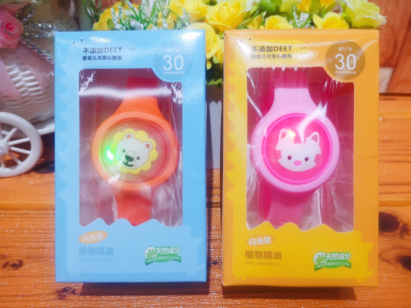 Mosquito Repellent Bracelet Macro Star Sticker Paper details Picture