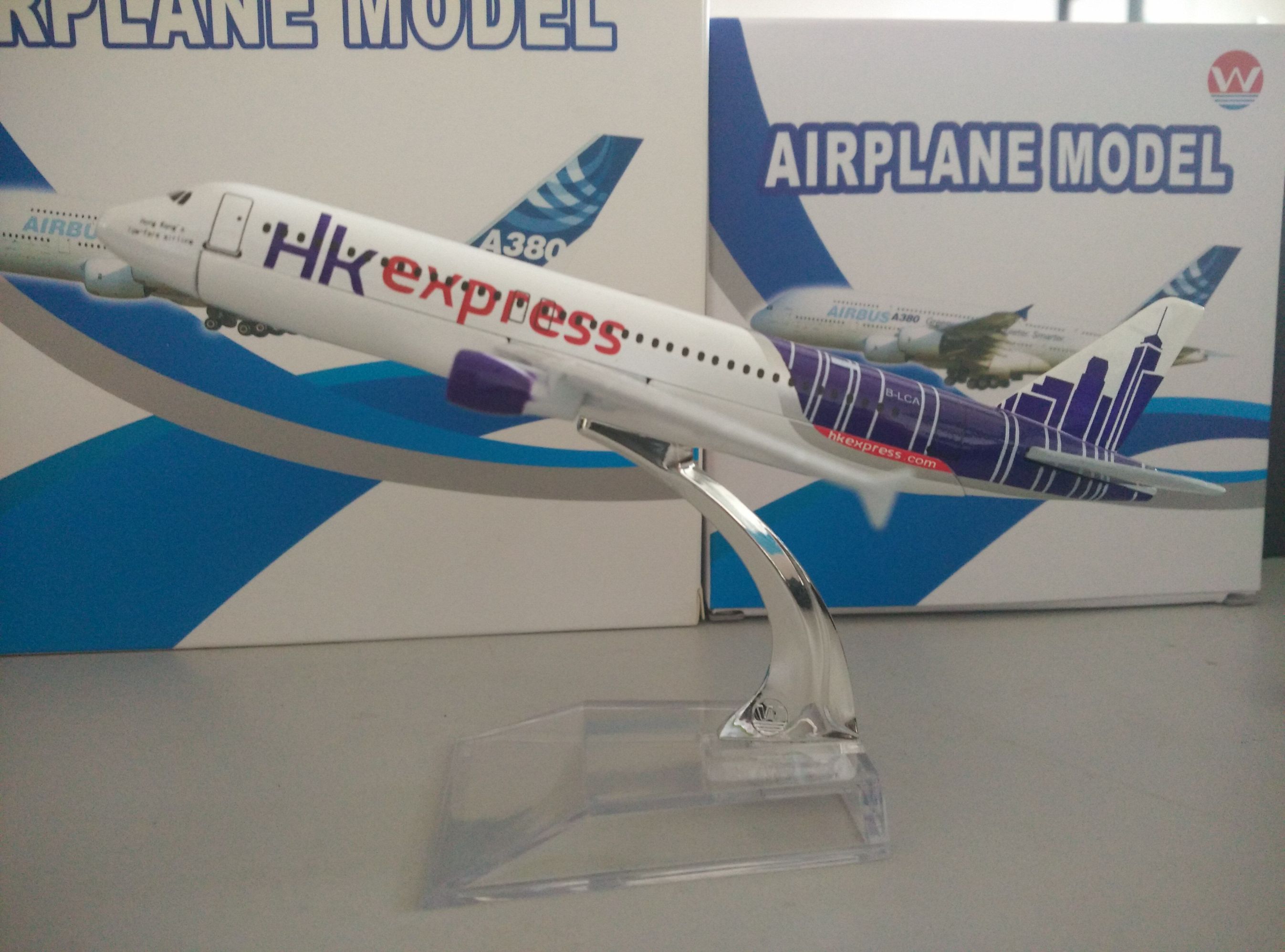 飞机模型（HK Express香港快运航空A320）合金飞机模型 金属飞机