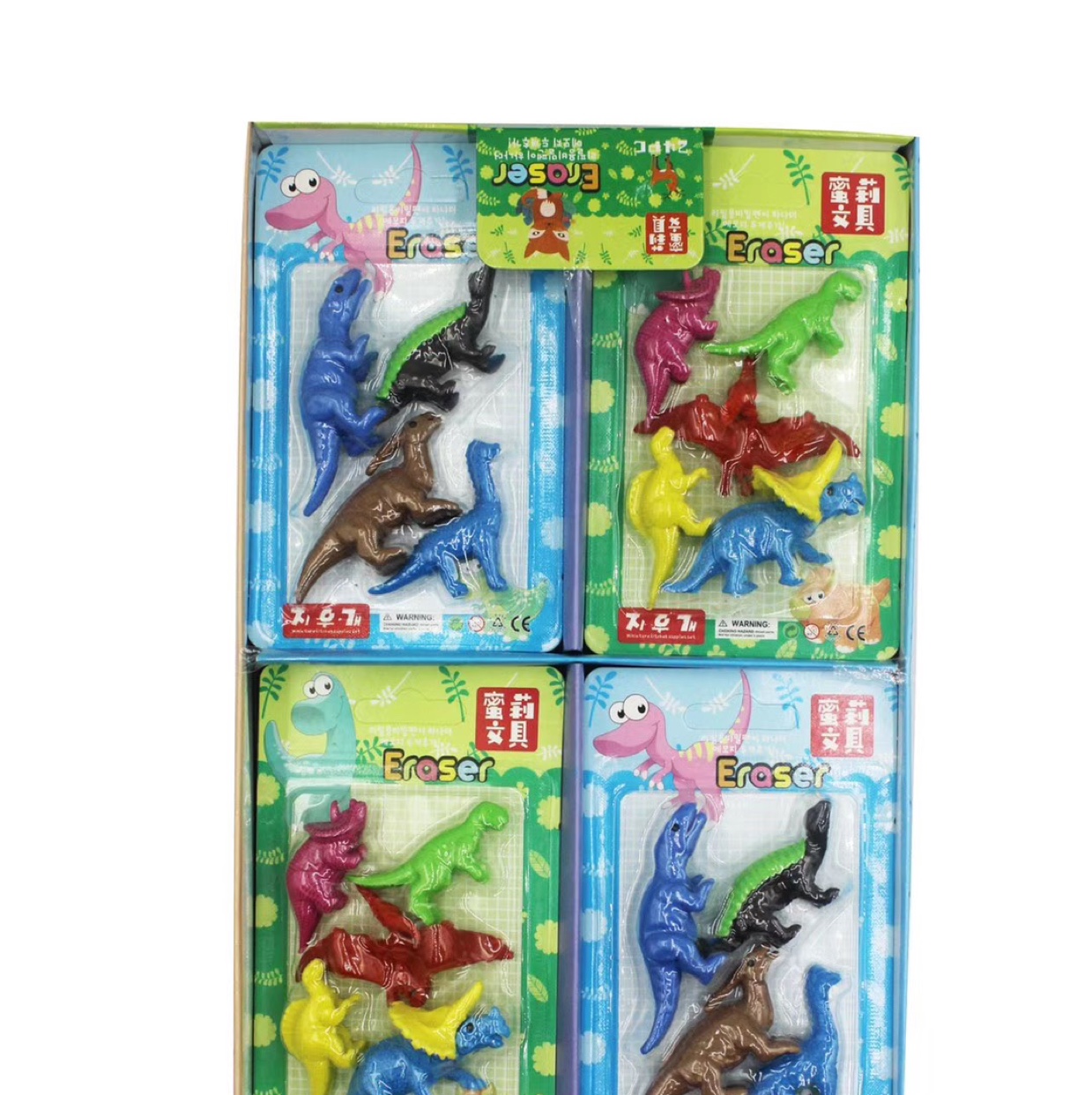 Xk-012造型橡皮新款可爱恐龙橡皮擦 韩版创意动物橡皮