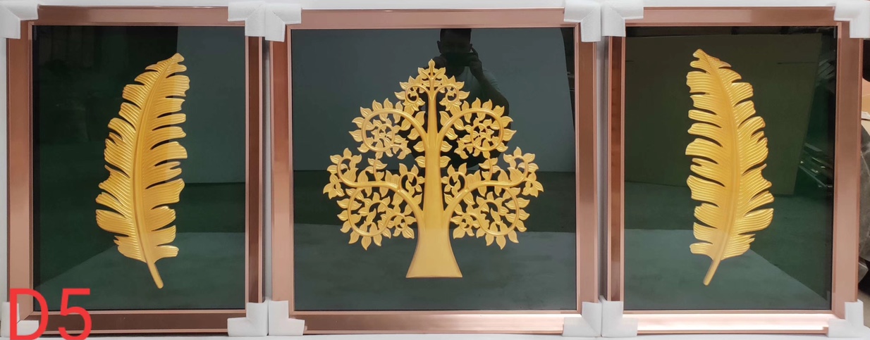 现代简约北欧风格实物画客厅餐厅装饰画详情图6