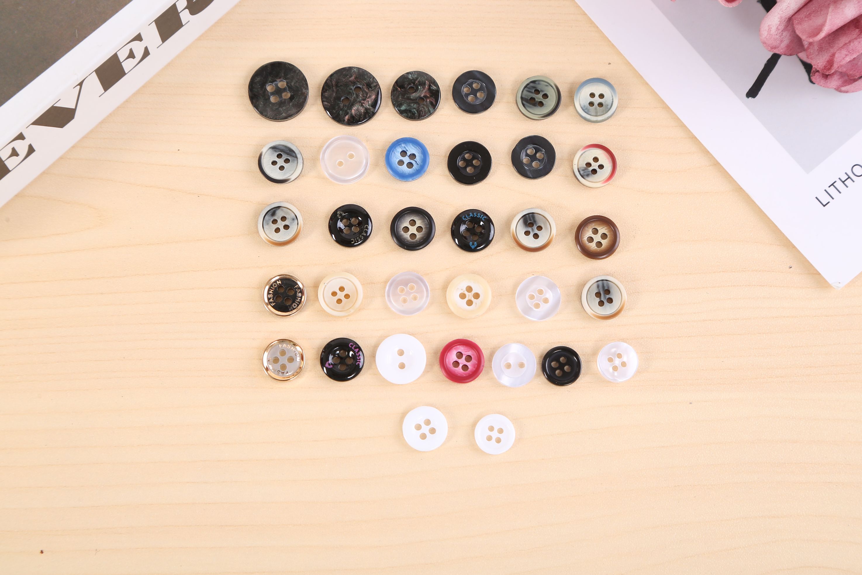 【批发】伟星厂家直销服装辅料2020新款热销男女士衬衣扣