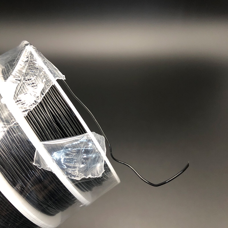 Black elastic crystal thread for bracelet Specification image