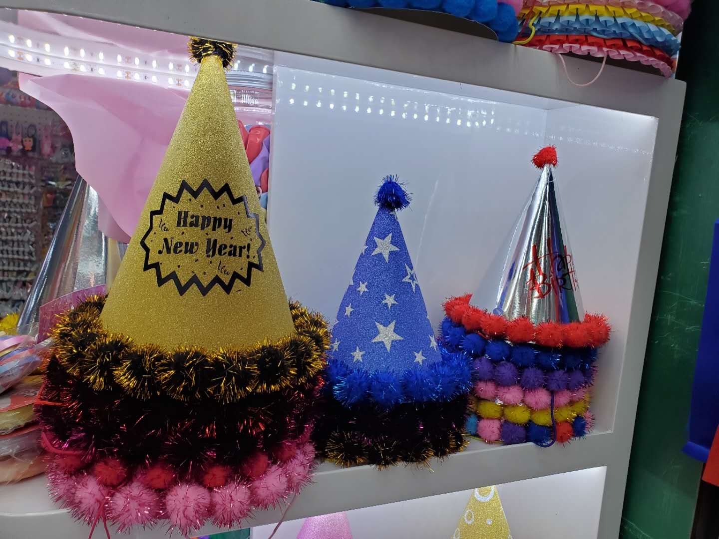 Birthday flower ball hat details Picture