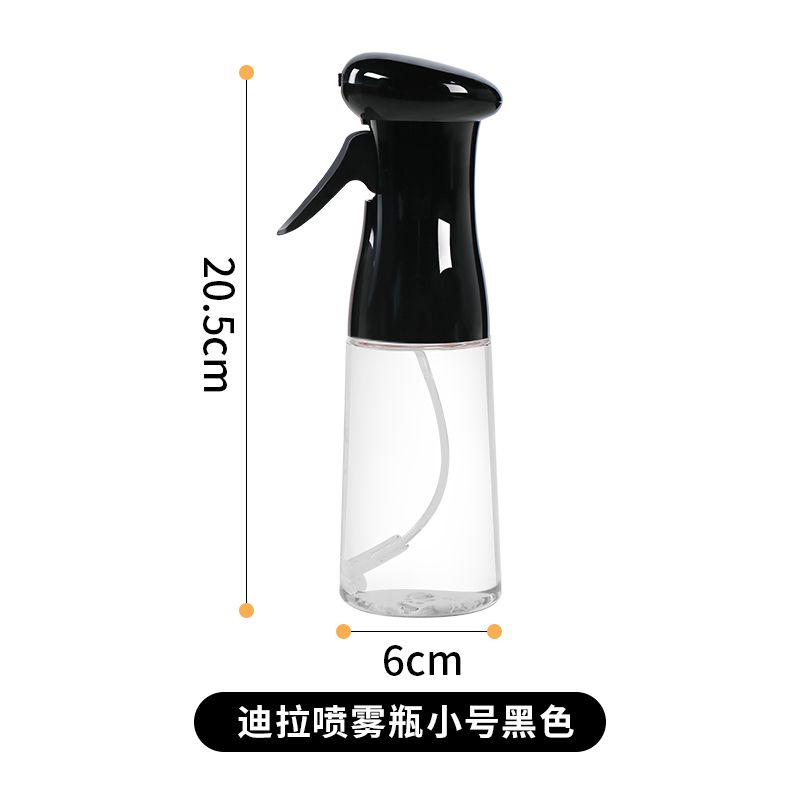 新款日式食用油喷雾瓶橄榄油喷器批发烧烤喷油瓶防漏油壶  黑白底实物图