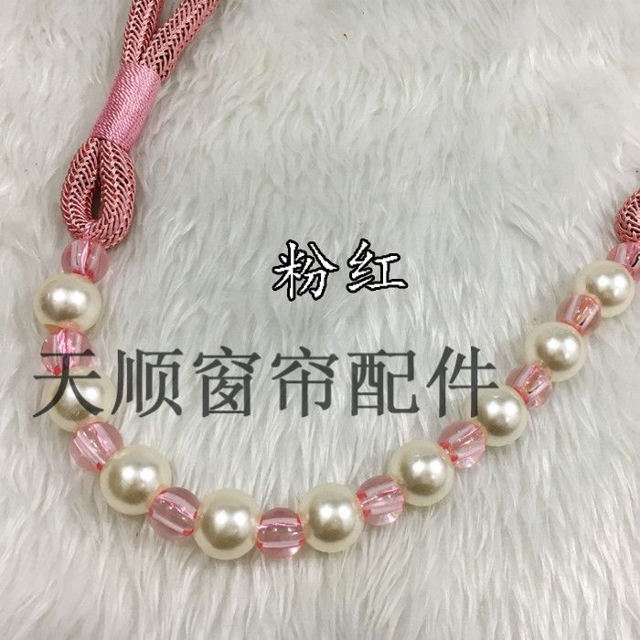 New curtain accessories: Curtain binding ropes, hanging ropes, straps, exquisite hand-woven DIY beaded binding ropes, free shipping Application Scenario