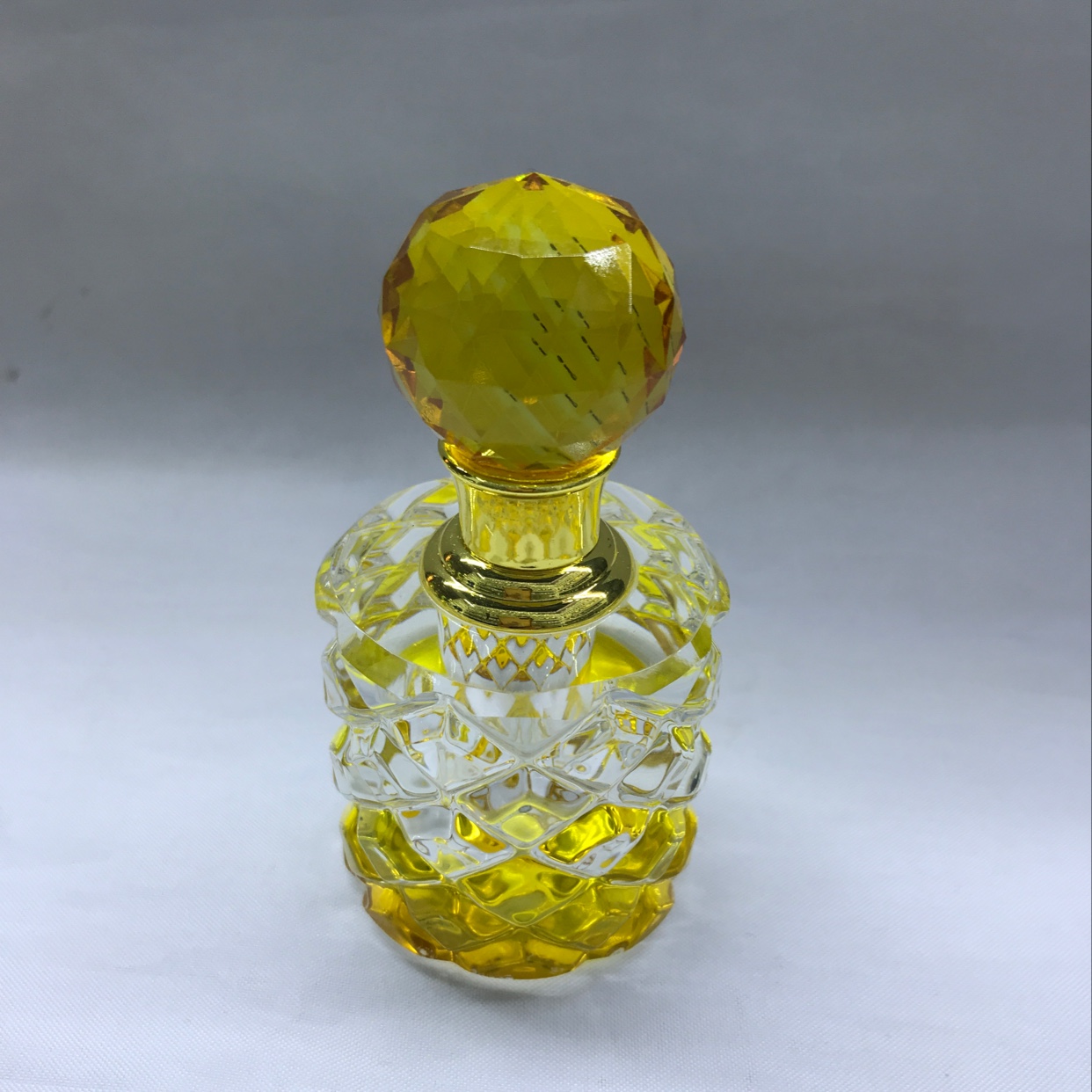 The perfume bottles