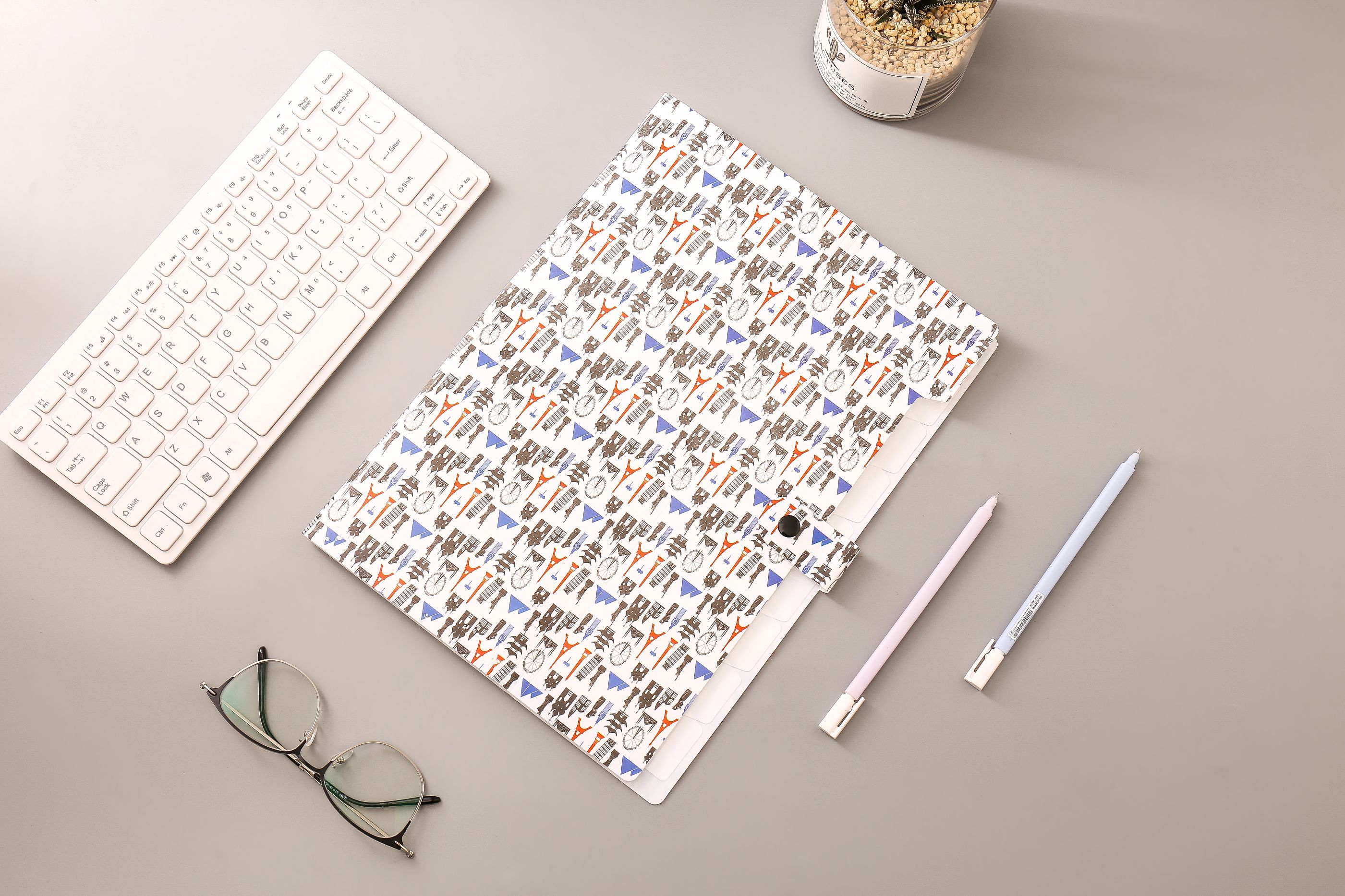Factory direct sales folder office folder Student papers folder music accordion package thumbnail