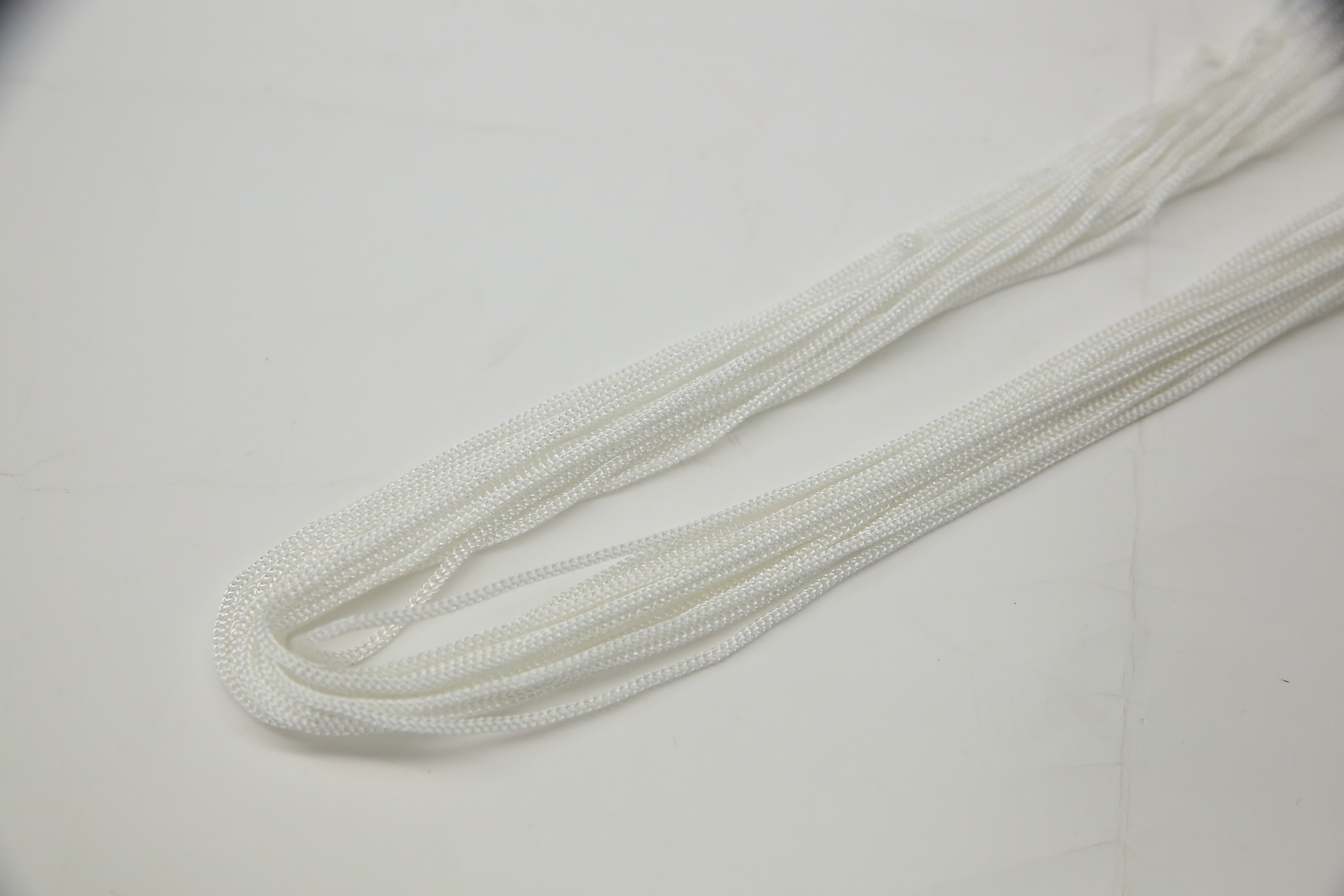 厂家直销现货供应400D丙纶绳2MM钩针线钩包绳织带束口袋束口绳子详情图4