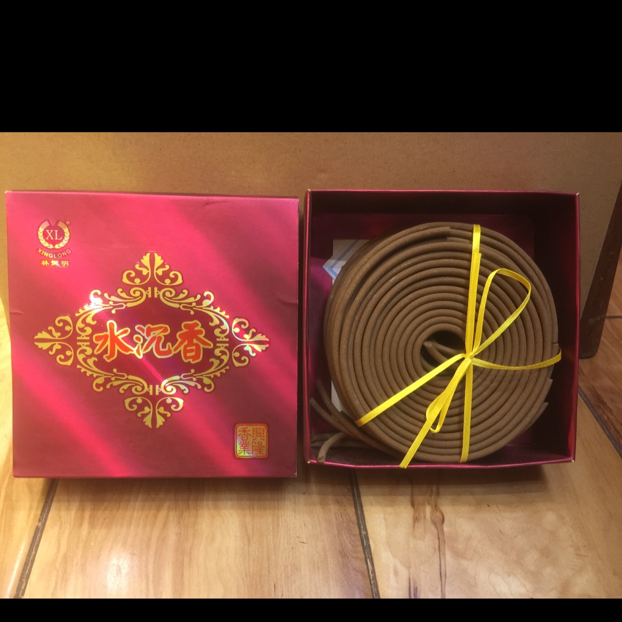 24-hour water agarwood incense coil details Picture