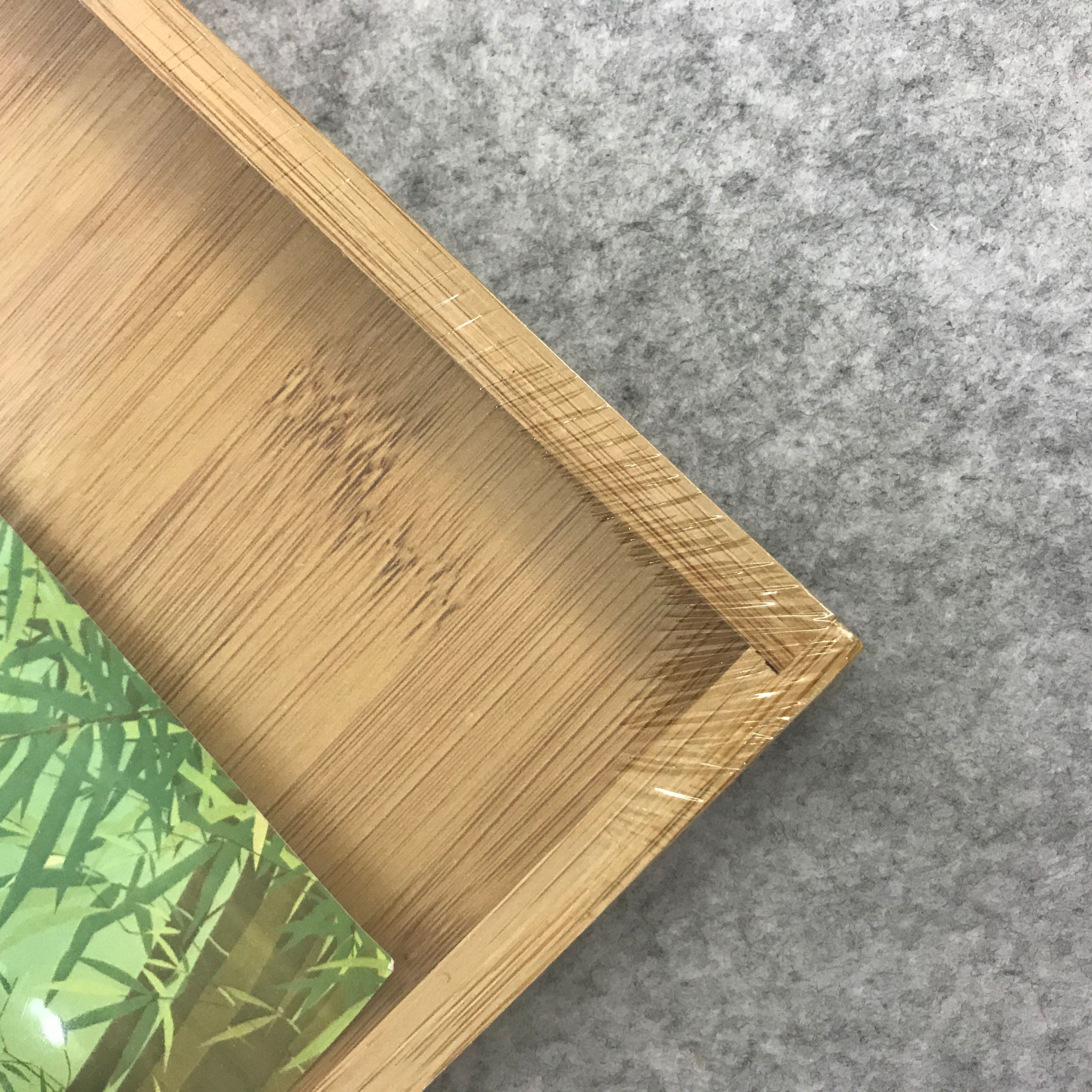 Yiwu Good Goods Natural and environmentally friendly bamboo pallets, special pallets for restaurants, hotels, fruit bars and bakeries, can be customized Specification image