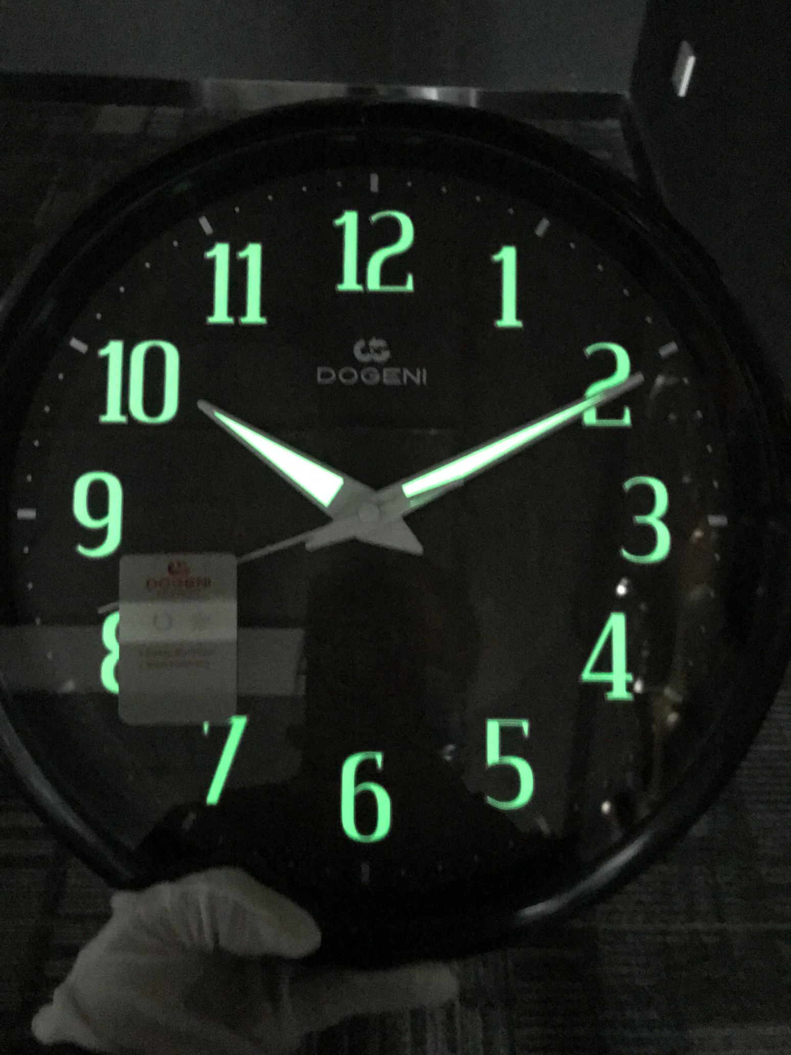 DOGENI/ Dejiali wall Clock, a simple, quiet and creative quartz wall clock for home use in the living room Specification image
