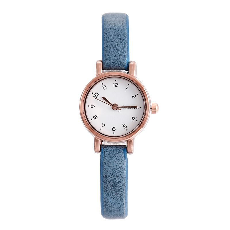 新款精致小巧女手表 皮带石英学生手表