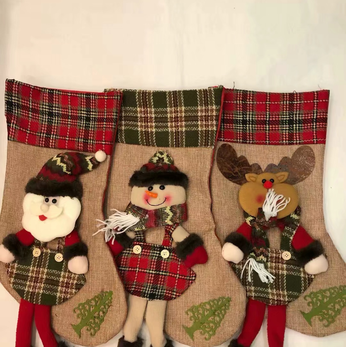 公仔圣诞祙立体卡通图案圣诞袜圣诞节礼品袜装饰