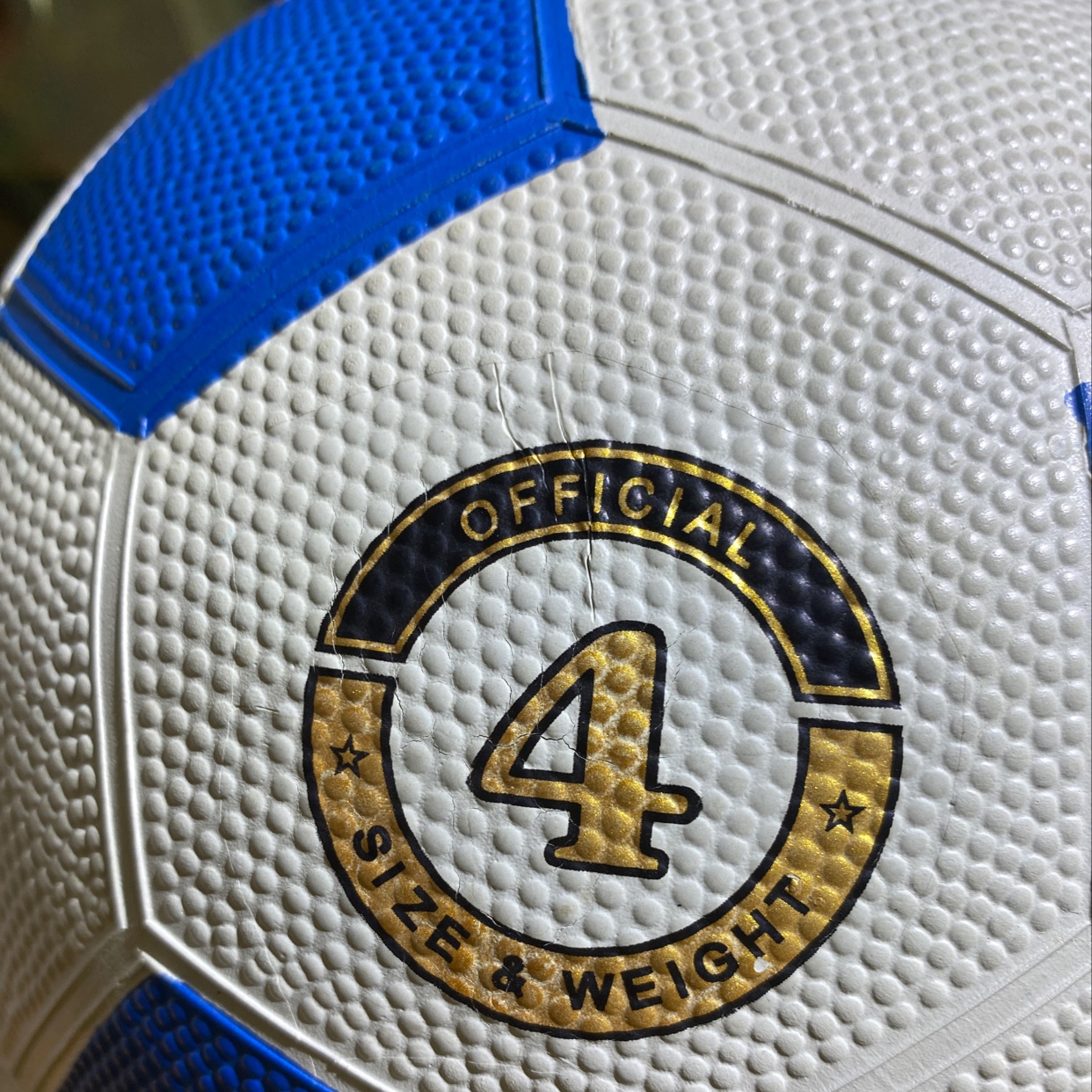 Pellet Football Number Four Specification drawing