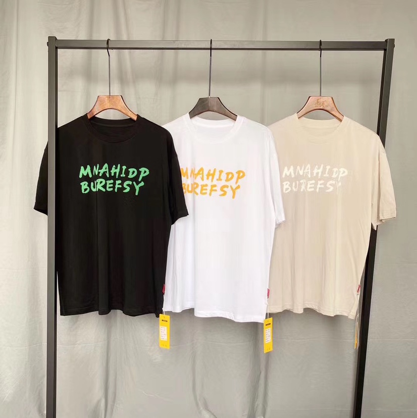 Men's short-sleeved T-shirt 2020 new summer trend brand, pure cotton top, loose, summer ins simple half-sleeve