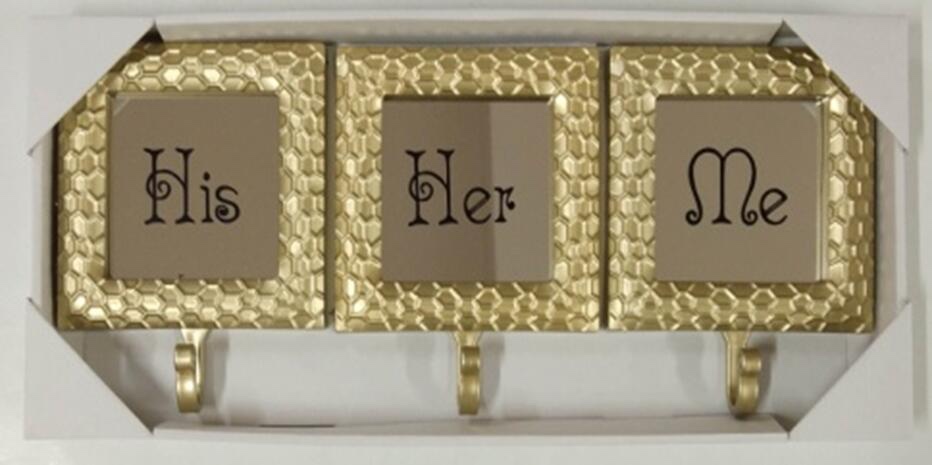 塑料挂钩镜子装饰镜子