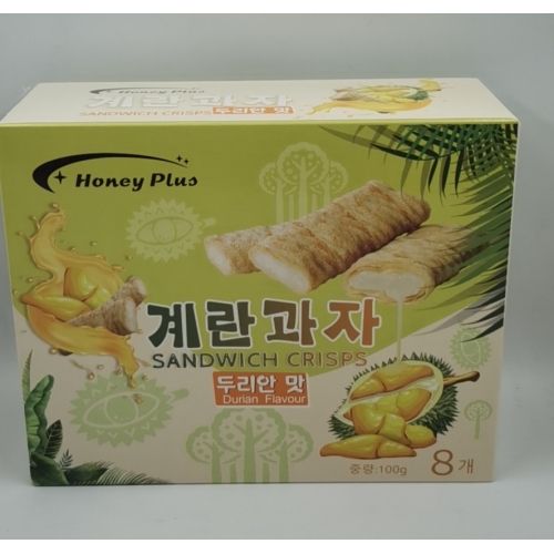 honey榴莲夹心蛋片酥
