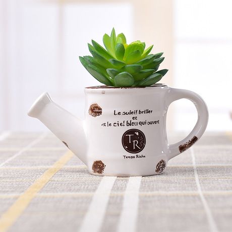 Creative ceramic flower POTS, retro enamel-like aged ceramic flower POTS, succulent flower POTS HY80011