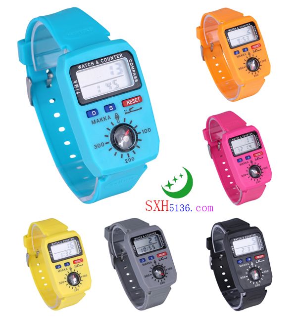 Buddhist supplies watchtype with time and date Chanting Buddha counter multifunctional watch counter digital display thumbnail
