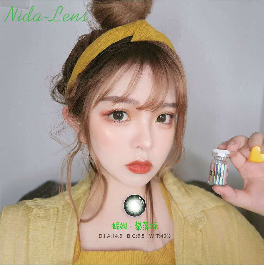 Yiwu Selection 2020 new contact lens cosmetic contact lens case full figure