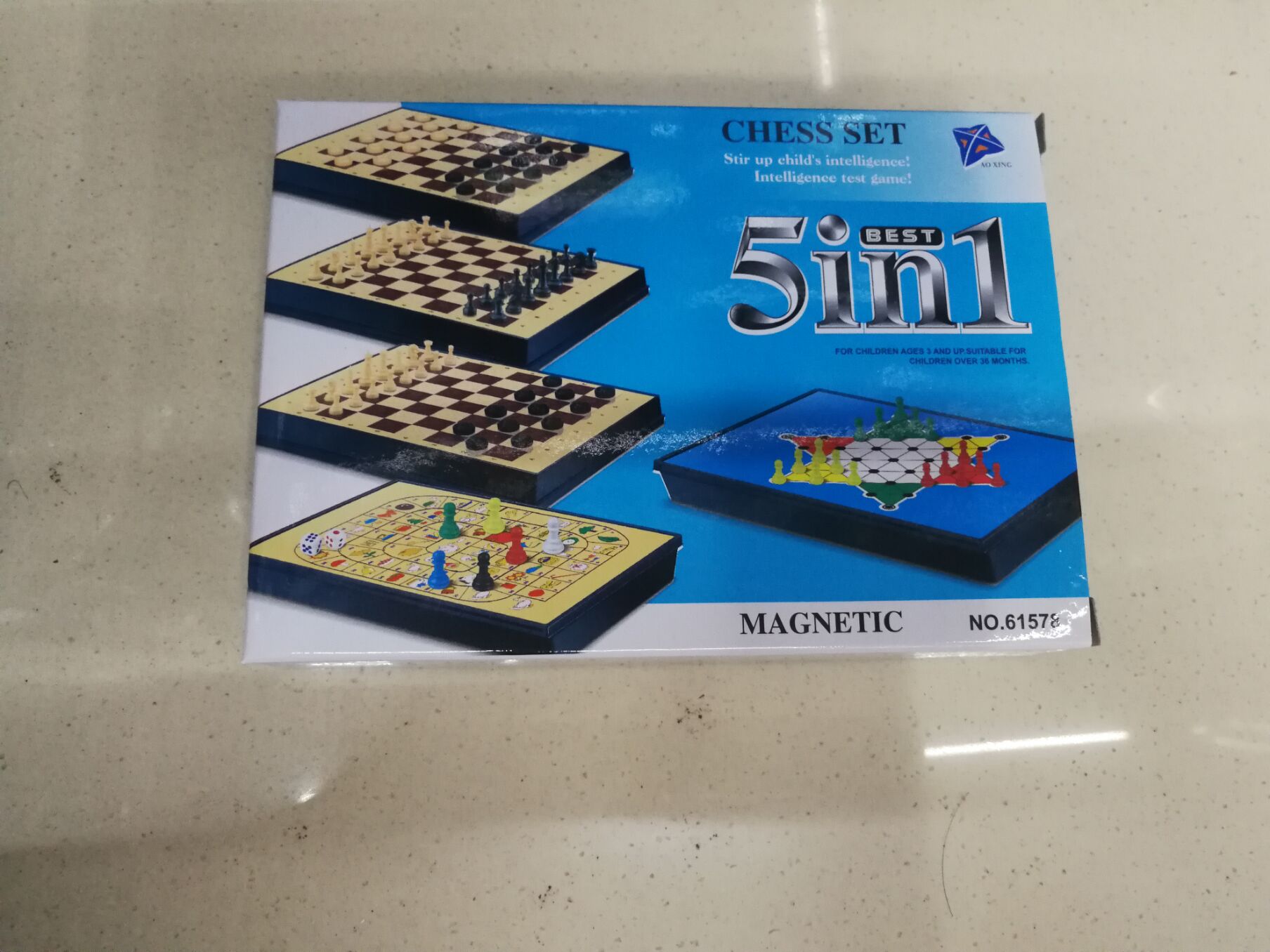 Five in one multi-purpose chess thumbnail