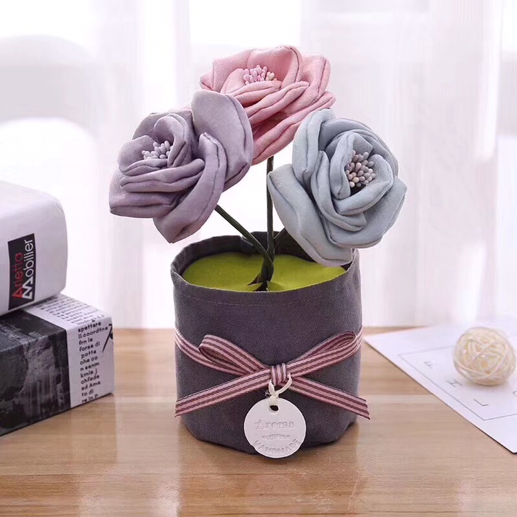 hfz-mdh3 Dehumidification and odor removal bamboo charcoal aromatherapy package flower decoration thumbnail