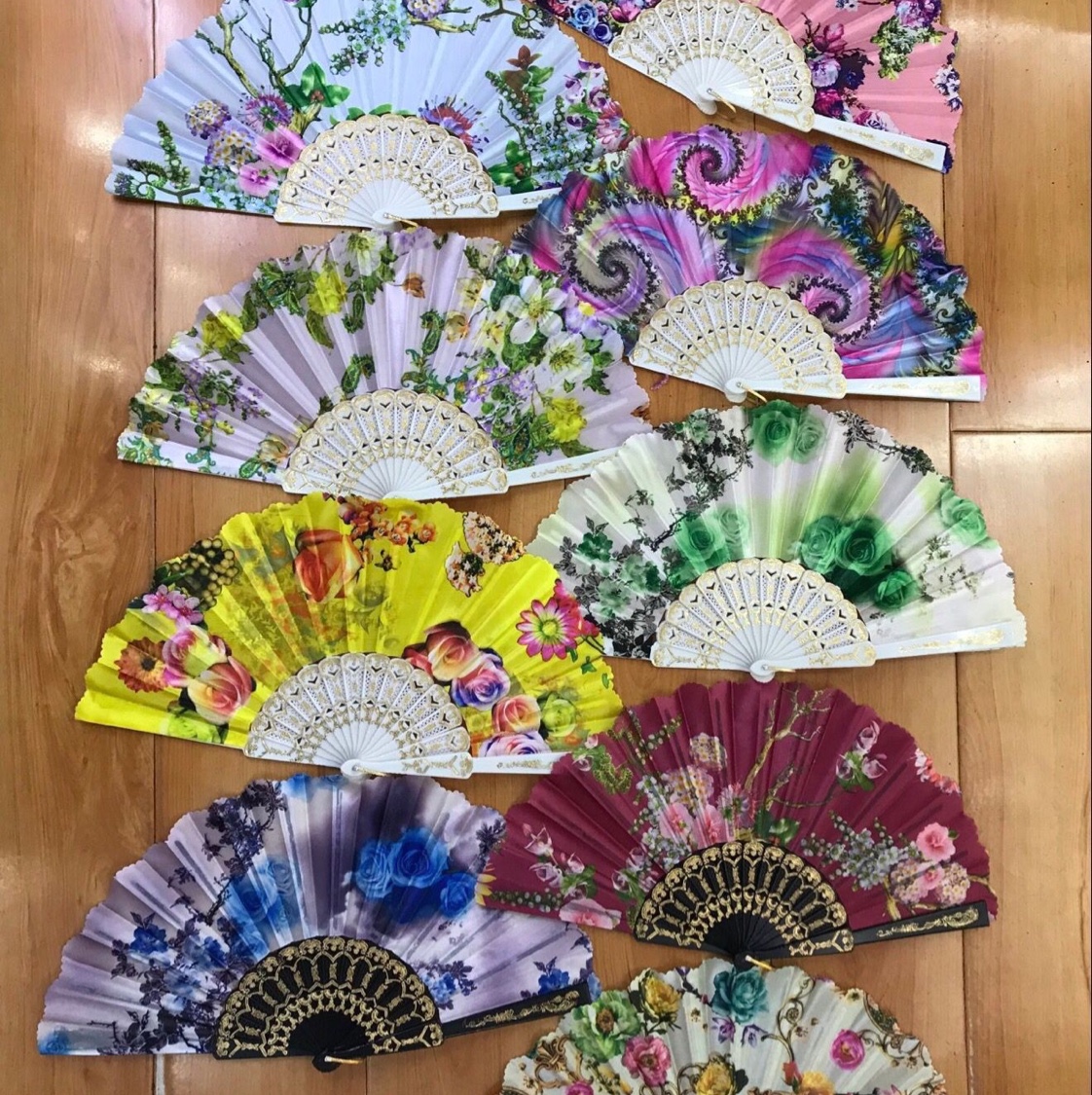 4，多花齿边扇