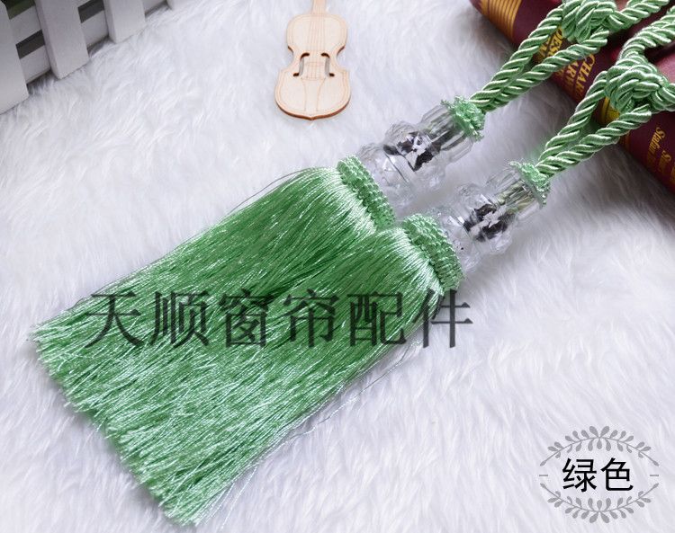 Curtain straps, hanging ball crystals details Picture