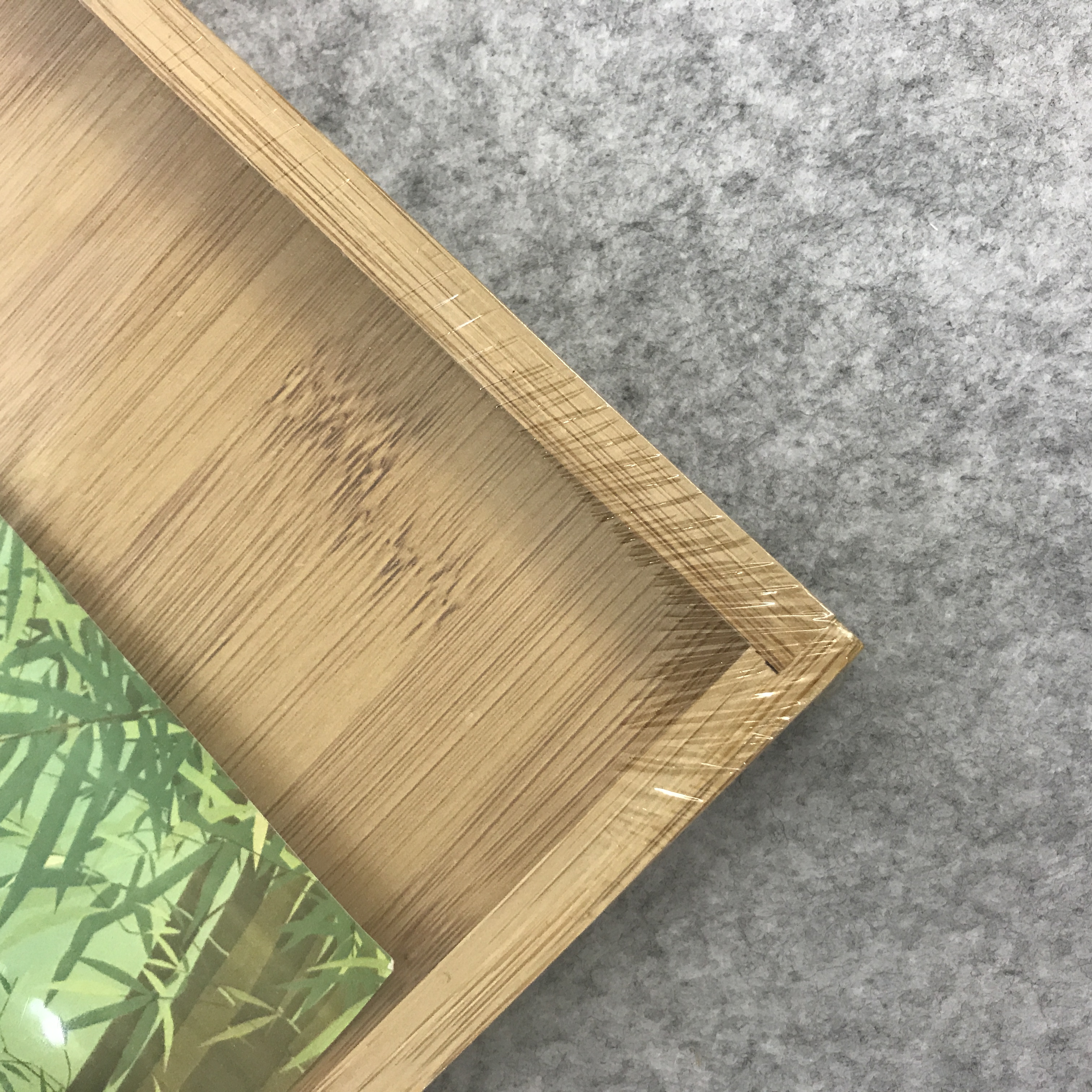 Yiwu Good Goods Natural and environmentally friendly bamboo pallets, special pallets for restaurants, hotels, fruit bars and bakeries, can be customized detail image 1